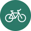 レンタルサイクル用自転車の場所