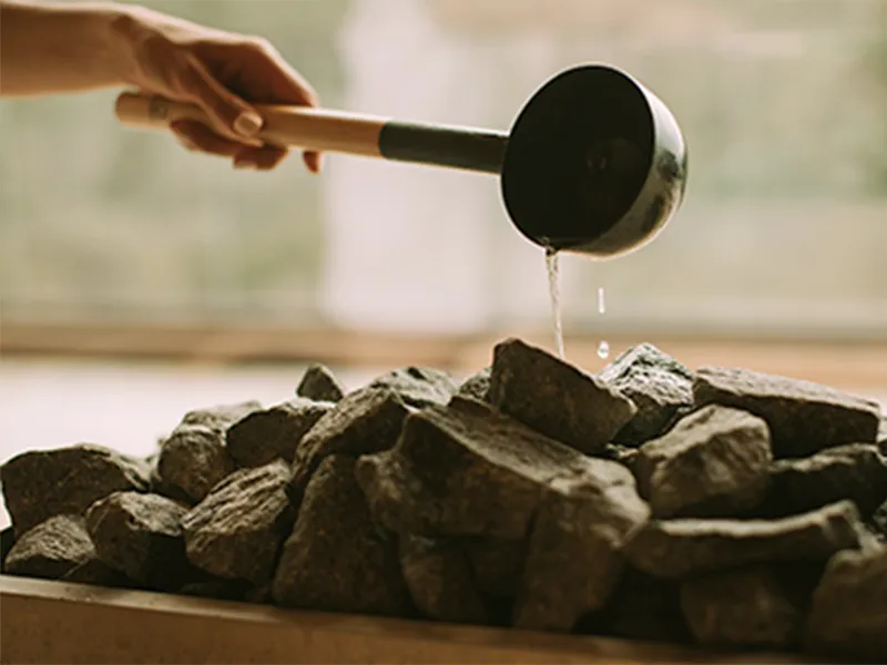 ロウリュのアロマ